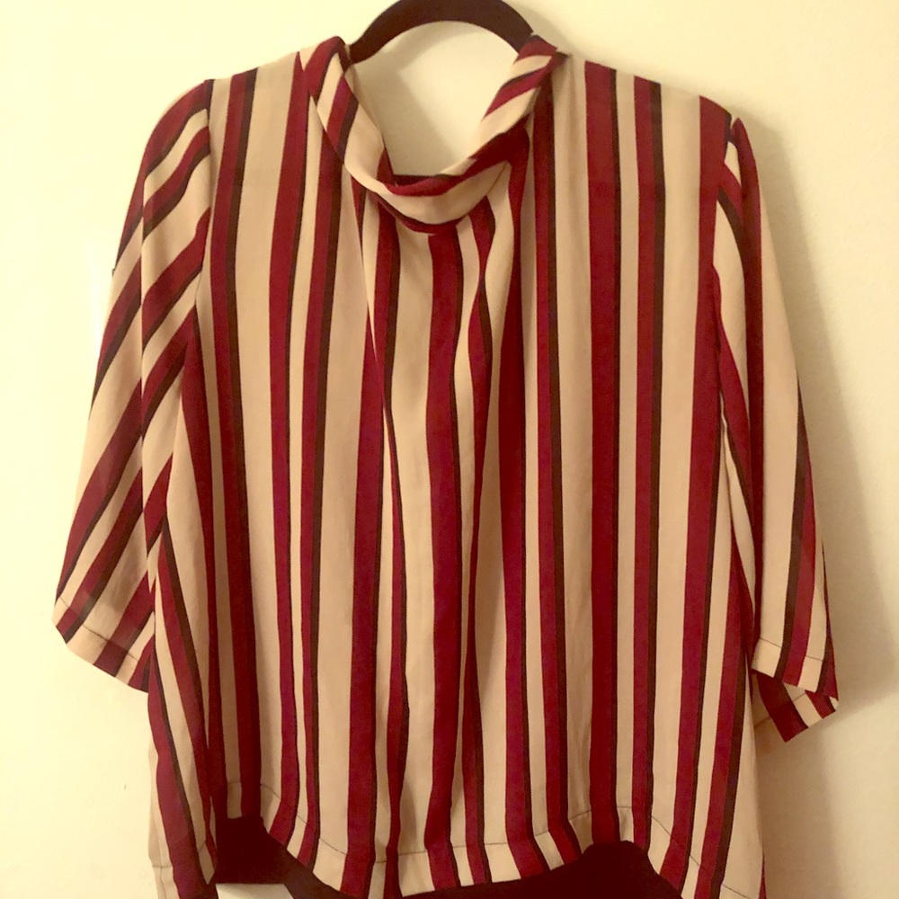 Elvi Striped Blouse